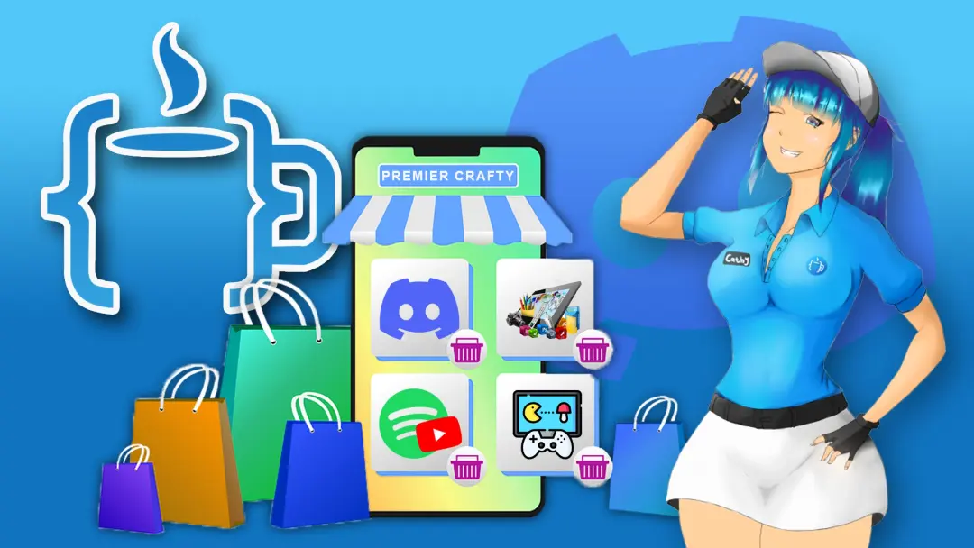 Premier Crafty E-commerce background